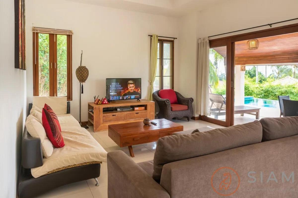Sweet Heaven Villa 2Br Private Pool & Jungle View Koh Samui Exterior photo